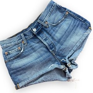 Levi’s Women’s 501 High Rise Shorts